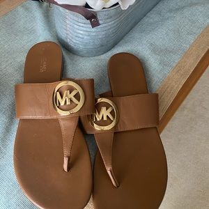 Michael Kors Leather Sandals